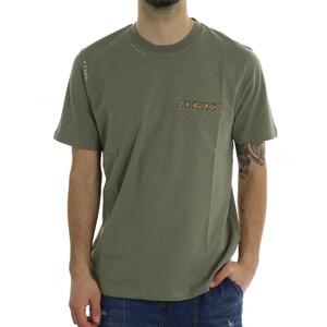 T-SHIRT RICAMO SALVIA